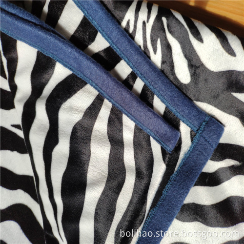 Printed Super Soft Short Plush Blanket